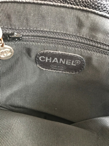 CHANEL ショルダー バッグブラックキャビアスキン