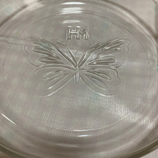森英恵　ガラス皿
