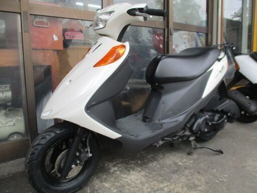 スズキ アドレスV125 エンジン機関良好 整備済み車 タイヤ前後、ベルト
