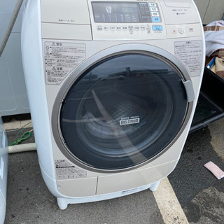 日立ドラム式洗濯機　洗濯９/乾燥６　中古　リサイクルショップ宮崎...