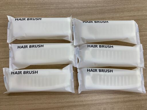 転売可能【激安！1本あたり4.8円】折りたたみヘアブラシ　1600個（200個×8箱）　②