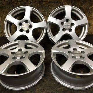 DUNLOP VIOLENTO ヴィオレント 社外ホイール 14インチ 4本 5.5 