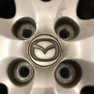マツダ デミオ 純正ホイール 15インチ 4本 6J4HPCD100+45 (VHH93) クレジットカード QR決済可能
