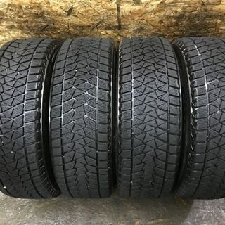 BS BLIZZAK DM-V2 225/65R17 17インチ スタッドレス 4本 2015年製 バリ溝 レクサスNX ハリアー CX-5 RAV4等　(TB280) クレジットカード QR決済可能