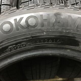 YOKOHAMA ice GUARD iG50 PLUS 205/60R16 16インチ スタッドレス 4本 2016年製 バリ溝 ステップワゴン ノア等　(TA298) クレジットカード QR決済可能