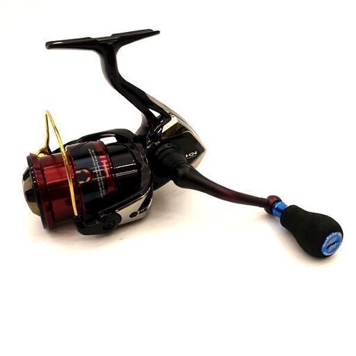 SHIMANO 17 セフィアCI4+ C3000SDHHG エギング ハンドル交換 チヌ