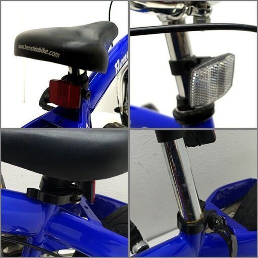 ビタミンファクトリー へんしんバイク ブルー HENSHIN BIKE 乗用玩具 自転車 キッズバイク ストライダー風(0220364013)