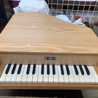 極美品 KAWAI 32鍵盤 ミニピアノ 木製 河合楽器製作所