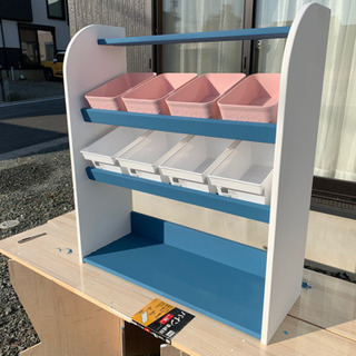 値下げ おもちゃ収納手作り品diy Yujiz125 国府の収納家具 子供部屋用収納 の中古あげます 譲ります ジモティーで不用品の処分