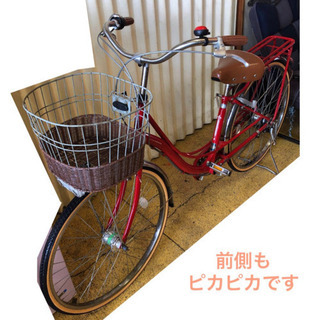 美品ほぼ未使用 ママチャリ あさひ 自転車 26インチ フェリーク no.96