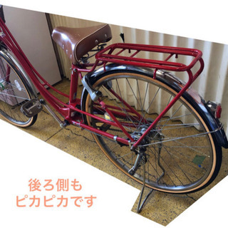 美品ほぼ未使用 ママチャリ あさひ 自転車 26インチ フェリーク no.96