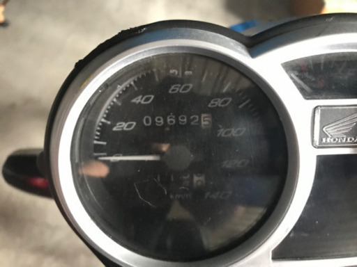 CBF125 リアボックス、自賠責3年11月