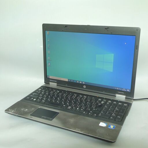 送料無料 在庫処分 ノートパソコン 中古動作良品 15.6型 HP 6550b Celeron 2GB 320GB DVD-ROM Windows10 テンキー付 Office