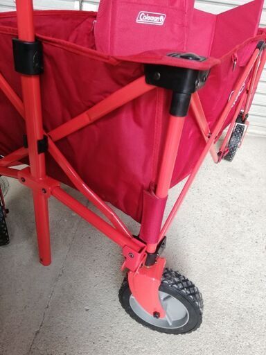 訳ありコールマン アウトドアワゴン キャリアカート 【公式 