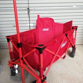 訳ありコールマン アウトドアワゴン キャリアカート