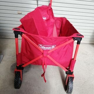 訳ありコールマン アウトドアワゴン キャリアカート