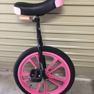 女の子用の一輪車