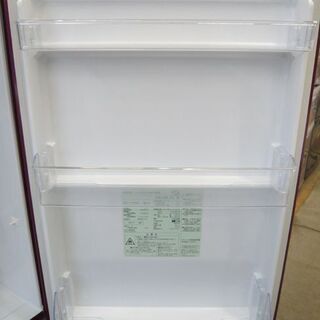 札幌 2ドア冷蔵庫 184L 2017年製 アクア AQR-18G ルージュ 赤 レッド 100Lクラス AQUA 本郷通店