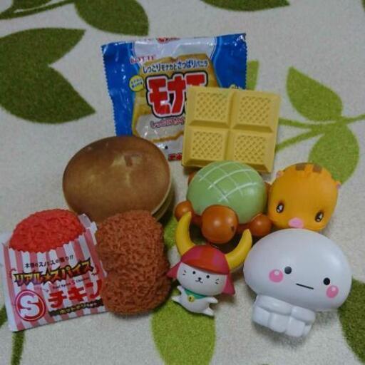 スクイーズ まとめ売り キャラ 食べ物 おもちゃ ゆか 大河端のおもちゃの中古あげます 譲ります ジモティーで不用品の処分