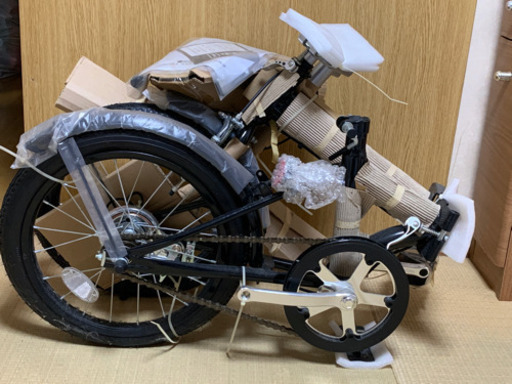 お父さん折りたたみ自転車