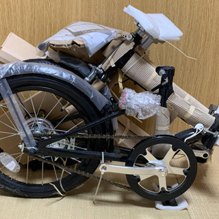 お父さん折りたたみ自転車