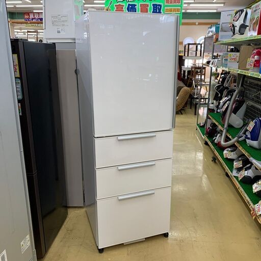 AQUA アクア　自動製氷機能付355L冷蔵庫　AQR-SD36CL　2014年