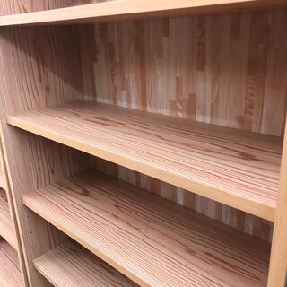 お値下げ！】未使用品 大川家具 本棚 ブックラック 木目調 【公式通販】
