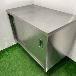 業務用 ステンレス 収納 引き戸 食器庫 店舗 飲食店 W1050xD600xH800mm