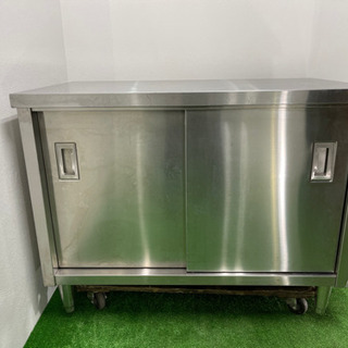業務用　ステンレス　収納　引き戸　食器庫　店舗　飲食店　W1050xD600xH800mm 業務用 ステンレス 収納 引き戸 食器庫 店舗 飲食店 W1050xD600xH800mm