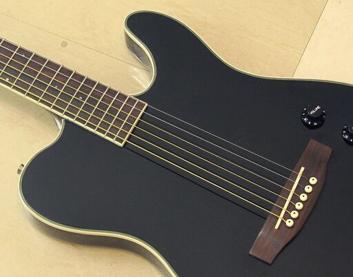 Antique Noel アンティーク ノエル AS-520S ソリッドエレアコ アコースティックギター ブラック 中古品 動作確認済み