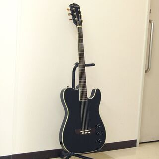 Antique Noel アンティーク ノエル AS-520S ソリッドエレアコ アコースティックギター ブラック 中古品 動作確認済み