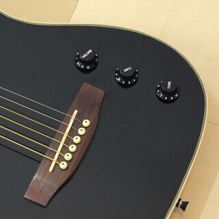 Antique Noel アンティーク ノエル AS-520S ソリッドエレアコ アコースティックギター ブラック 中古品 動作確認済み