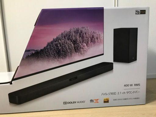 【未使用•50%off】LG sound bar サウンド バー ウーファーセット テレビ TV