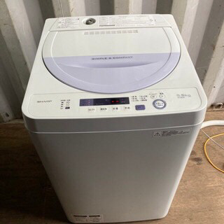  【重】S1109-103 5.5kg　SHARP 洗濯機 20...