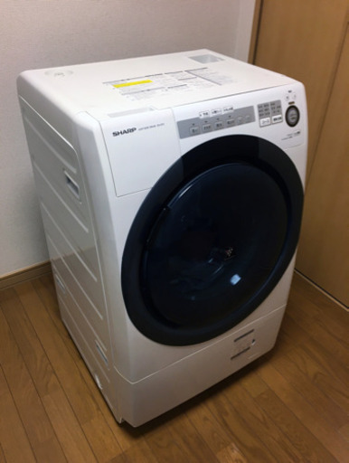 シャープ製　ドラム式洗濯機