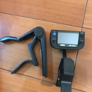 fender cc60s アコースティックギター カポ チューナーセット