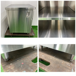 業務用 ステンレス 作業台 扉付き 店舗 飲食店 W600xD600xH800mm