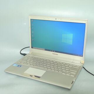  送料無料 1台限定 軽量モバイル ノートパソコン 中古動作良品 13.3型 東芝 R732/38FK Core i5 4GB 320GB 無線 DVDRW Windows10 LibreOffice