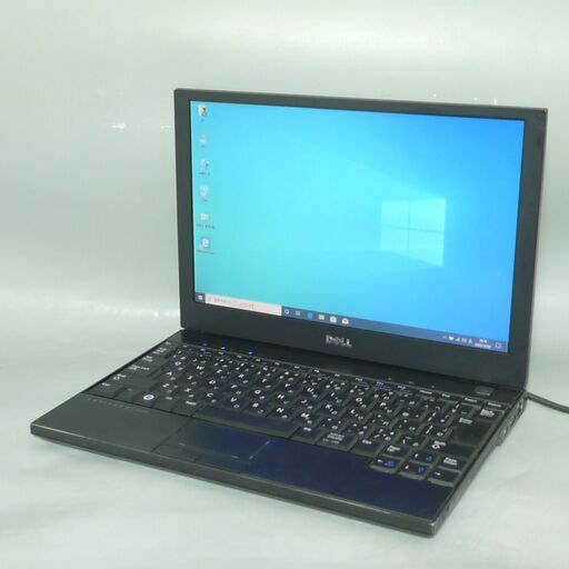 送料無料 軽量モバイル ノートパソコン 中古動作良品 12.1型 DELL E4200 Core2Duo 2GB SSD-64GB 無線LAN Windows10 LibreOffice