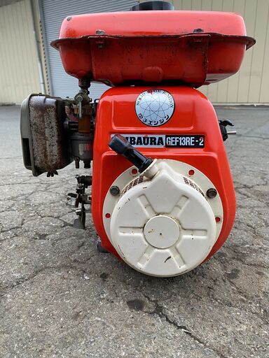 整備済でテスト運転済　シバウラ　3.4馬力　4サイクル　エンジン　GEF13R-2　 現物確認歓迎　初期不良対応します