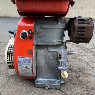 整備済でテスト運転済　シバウラ　3.4馬力　4サイクル　エンジン　GEF13R-2　 現物確認歓迎　初期不良対応します