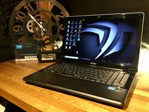 売約済み。ご覧頂きありがとうございました。【NVIDIA搭載！フォートナイトもプレイ可能！一宮でWindows10搭載機！フルHD液晶！ドスパラ Prime i7-QM ゲーミングPC】一宮市のパソコン屋 Mr.Carnival（ミスカニ）です！パソコン修理・中古パソコンの販売、iPhone\u0026iPad修理店【クレカ\u0026PayPay使えます！】店頭在庫PCのご紹介です！受け渡しは店舗にて(^^)/【15.6インチ ノートパソコン ゲーミングノートPC RAM8GB/新品SSD240GB】