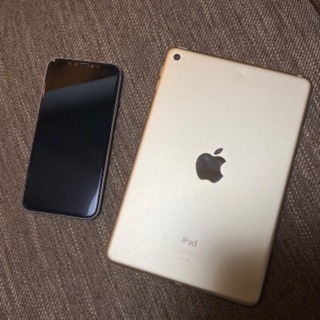 iPhoneX 64G（SIMフリー）とiPad mini4 32Gセット