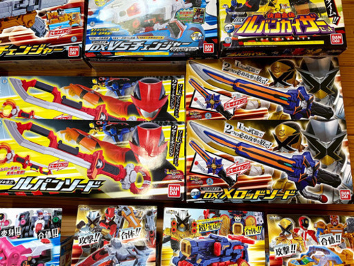 週末値下げ！！クリスマス！！早い者勝ち！！ルパンレンジャー＆パトレンジャーお得セット！！