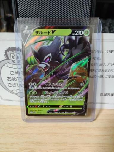 ポケモン　ザルードＶ　ガリガリ君　プロモカード　美品