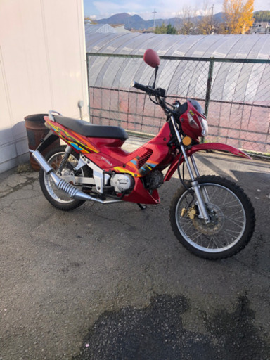 モトクロス　ヤフオクにも出品してます！本日終わり！最終値下げ！！shineray110 実走行1100キロ！！大阪配送無料！！！価格相談！！