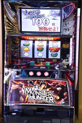 【フルセット】★パチスロモンスターハンターZS★ロデオ★モンハン★動作良好★美品★実機★パチスロ★スロット★