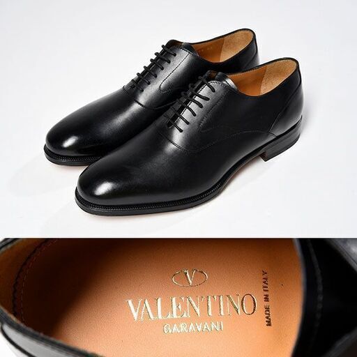 新品 正規品 VALENTINO GARAVANI レザーシューズ レースアップ Made in Italy 44 ヴァレンティノ 28㎝ 高級