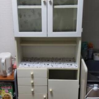 【ネット決済】【出品12/20まで】食器棚 キッチンボード