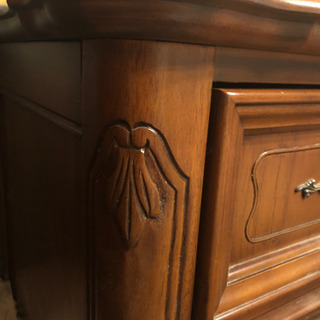 アンティーク調　5段引き出し　チェスト